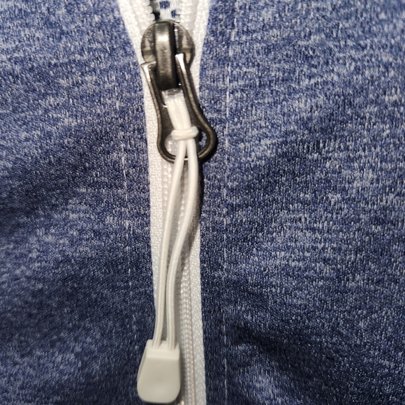 New England Patriots Blue Zip-Up Jacket Size Large NWOT - Picture 4 of 16